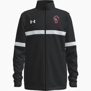 UA Youth Team Knit Warm-Up Full Zip Jacket