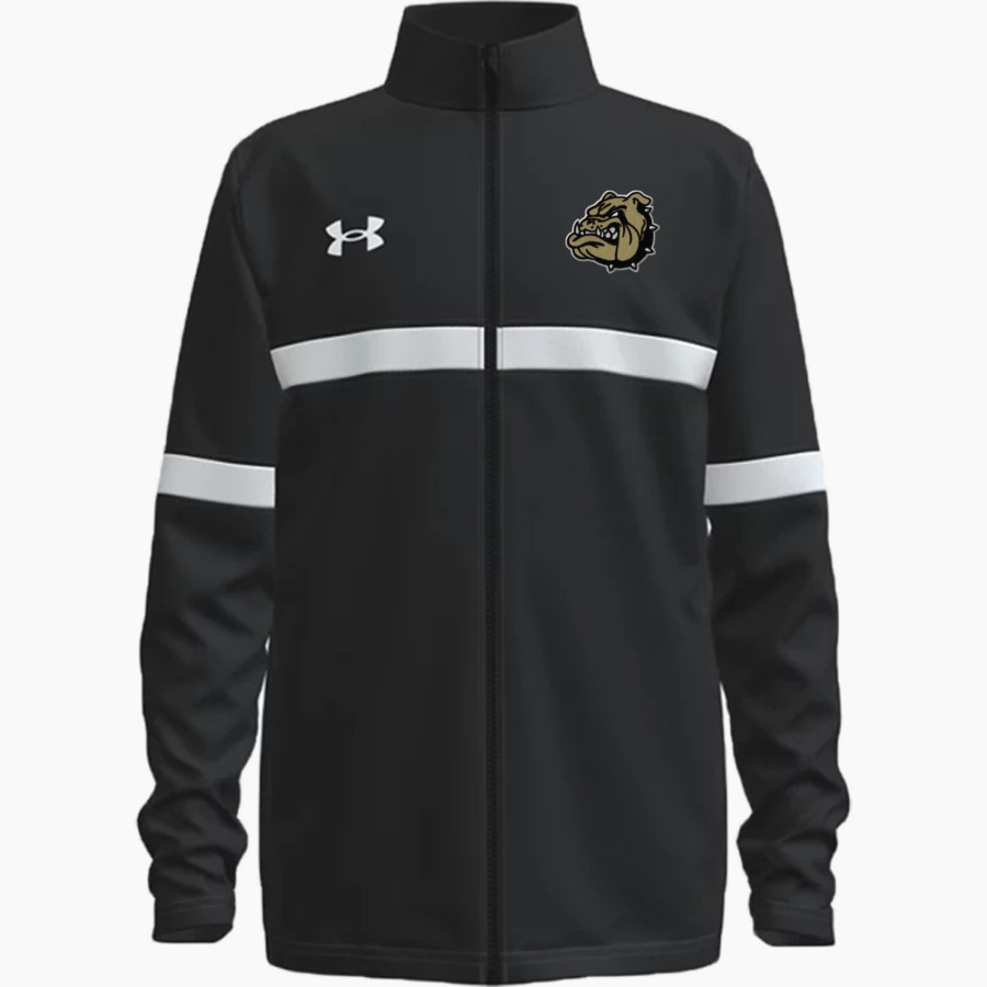MCGREGOR HIGH SCHOOL BULLDOGS UA Youth Team Knit Warm-Up Full Zip Jacket