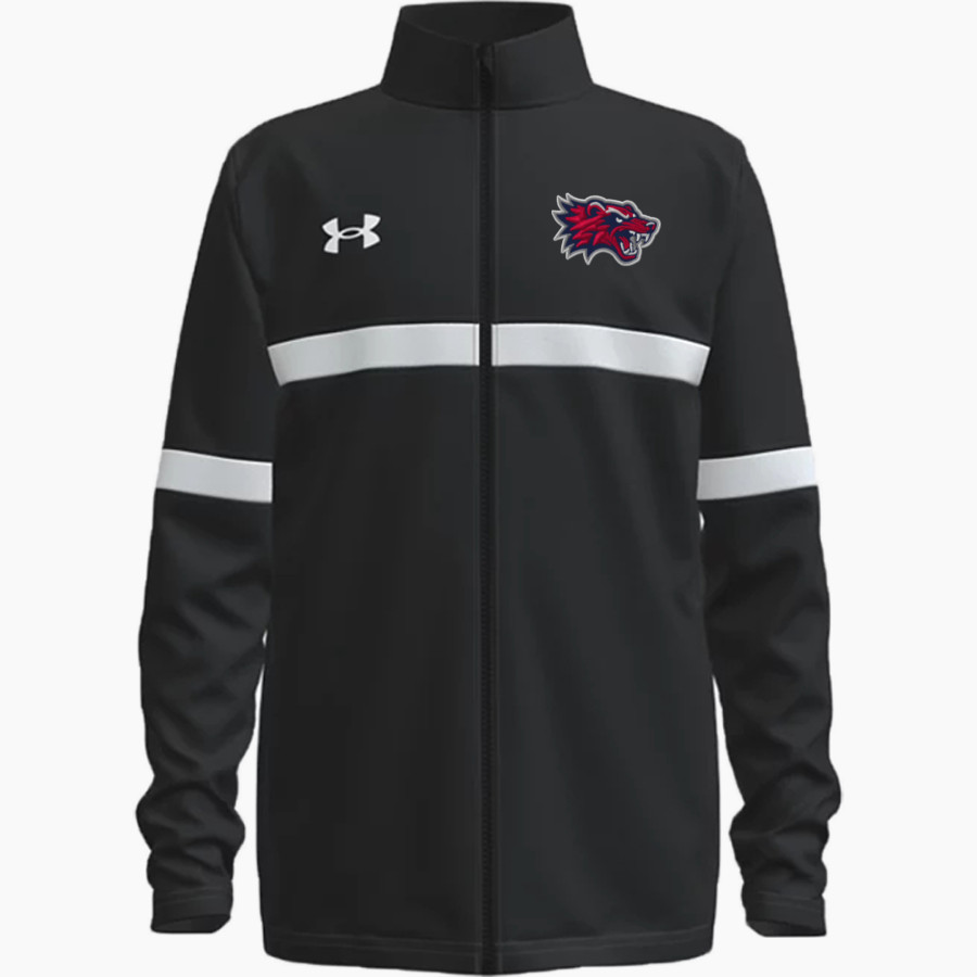 Frontier Academy Wolverines UA Youth Team Knit Warm-Up Full Zip Jacket