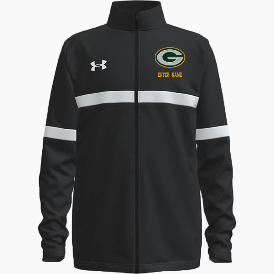 Gordo Greenwave UA Youth Team Knit Warm-Up Full Zip Jacket