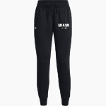 Miami Vandals The Official Online Store UA Women's Rival Fleece Jogger Front Thumbnail