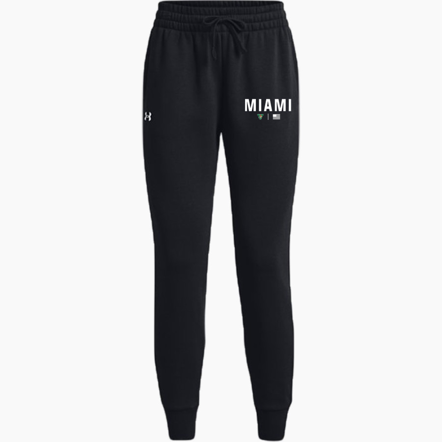 Miami Vandals The Official Online Store UA Women's Rival Fleece Jogger