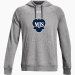 Mayfield Junior School Mustangs Online Store UA Men's Rival Fleece Hoodie Front Thumbnail