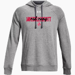 Jamesville DeWitt Red Rams UA Men's Rival Fleece Hoodie Front Thumbnail