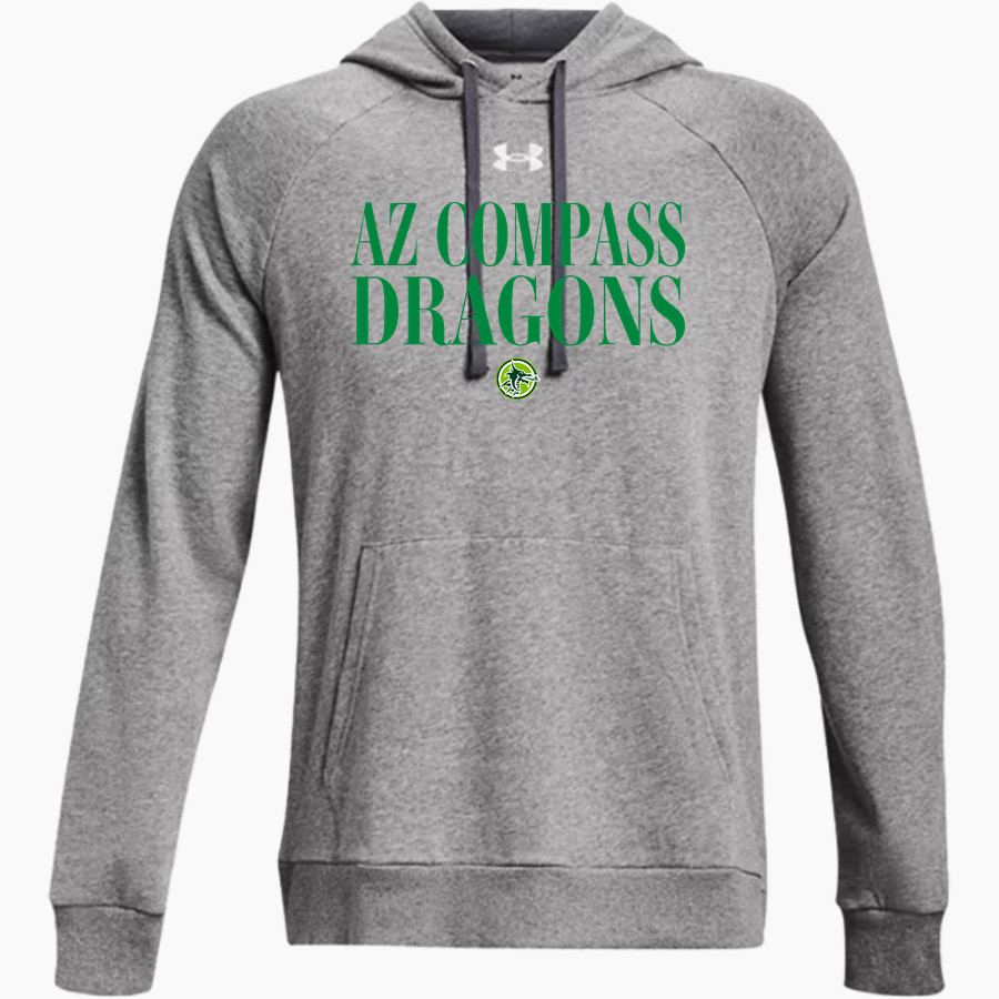 AZ Compass DRAGONS UA Men's Rival Fleece Hoodie