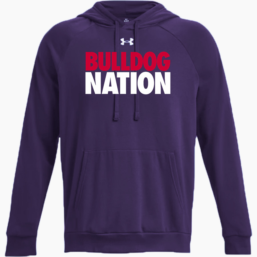 Quitman Independent Bulldogs UA Men's Rival Fleece Hoodie