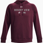 Desert View Jaguars UA Men's Rival Fleece Hoodie Front Thumbnail