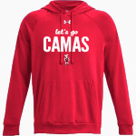 CAMAS PAPERMAKERS The Official Online Store <span class="pdp-name-mascot">CAMAS PAPERMAKERS</span> UA Men's Rival Fleece Hoodie Front Thumbnail