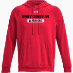 Unity Christian Warriors <span class="pdp-name-mascot">Unity Christian Warriors</span> UA Men's Rival Fleece Hoodie Front Thumbnail