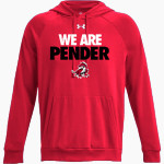 PENDER HIGH SCHOOL PENDRAGONS <span class="pdp-name-mascot">PENDER PENDRAGONS</span> UA Men's Rival Fleece Hoodie Front Thumbnail