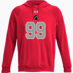 BOLD HIGH SCHOOL WARRIORS <span class="pdp-name-mascot">BOLD WARRIORS</span> UA Men's Rival Fleece Hoodie Front Thumbnail