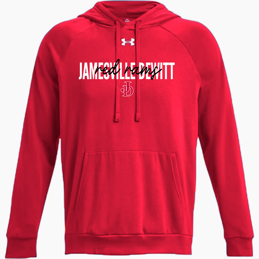 Jamesville DeWitt Red Rams UA Men's Rival Fleece Hoodie