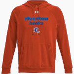 Riverton Hawks UA Men's Rival Fleece Hoodie Front Thumbnail