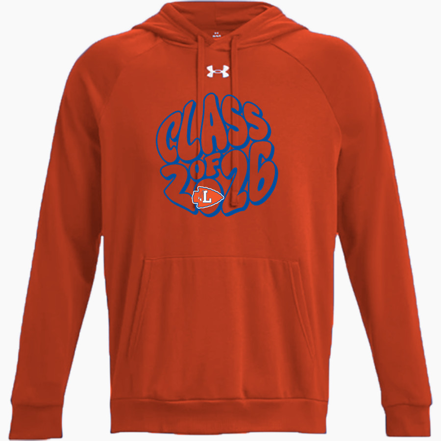 LOUISBURG HIGH SCHOOL WARRIORS UA Men's Rival Fleece Hoodie