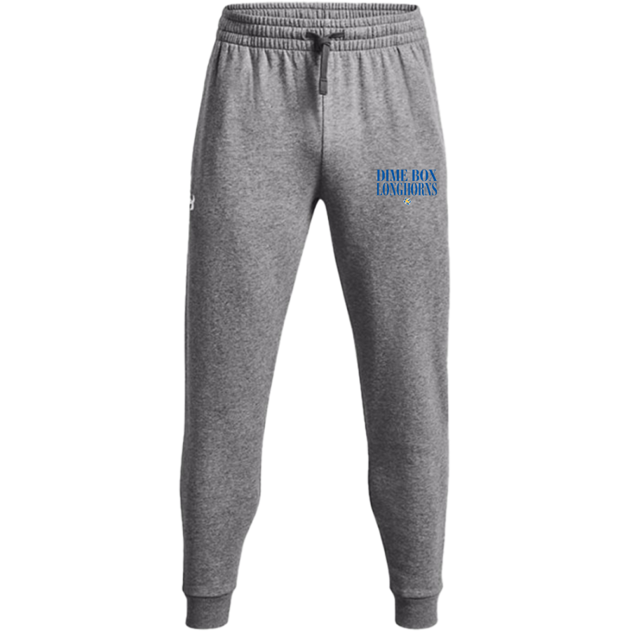DIME BOX HIGH SCHOOL LONGHORNS <span class="pdp-name-mascot">DIME BOX LONGHORNS</span> UA Men's Rival Fleece Jogger