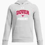 DOVER HIGH SCHOOL LONGHORNS UA Youth Rival Fleece Hoodie Front Thumbnail