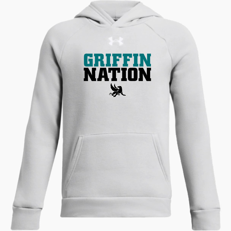 ACADEMY AT PALUMBO HIGH SCHOOL GRIFFINS UA Youth Rival Fleece Hoodie