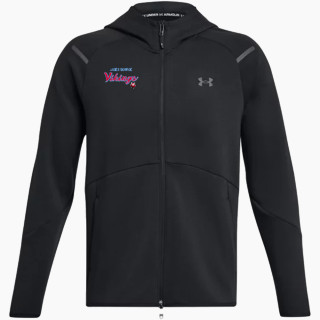 UA Men's Unstoppable Full-Zip Fleece Hoodie