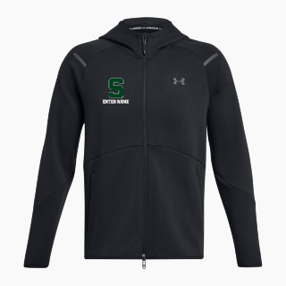 UA Men's Unstoppable Full-Zip Fleece Hoodie