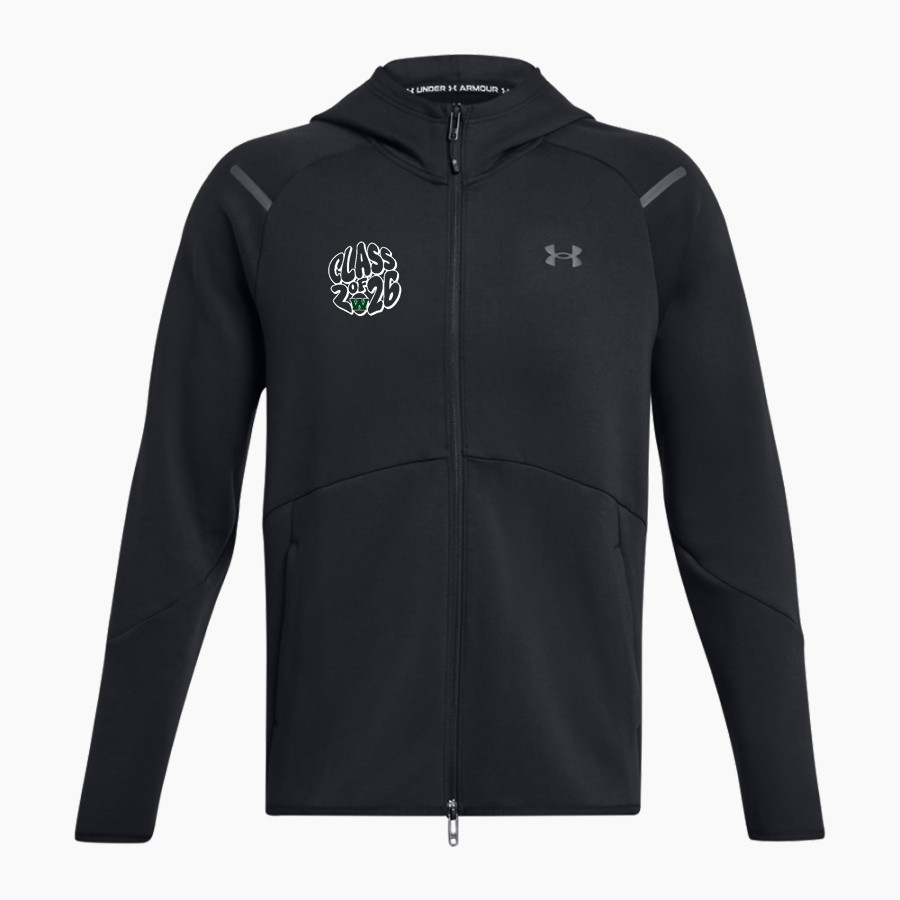 WOODSTOCK UNION HIGH SCHOOL WASPS <span class="pdp-name-mascot">WOODSTOCK WASPS</span> UA Men's Unstoppable Full-Zip Fleece Hoodie