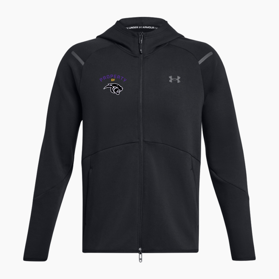 JUDA HIGH SCHOOL PANTHERS UA Men's Unstoppable Full-Zip Fleece Hoodie