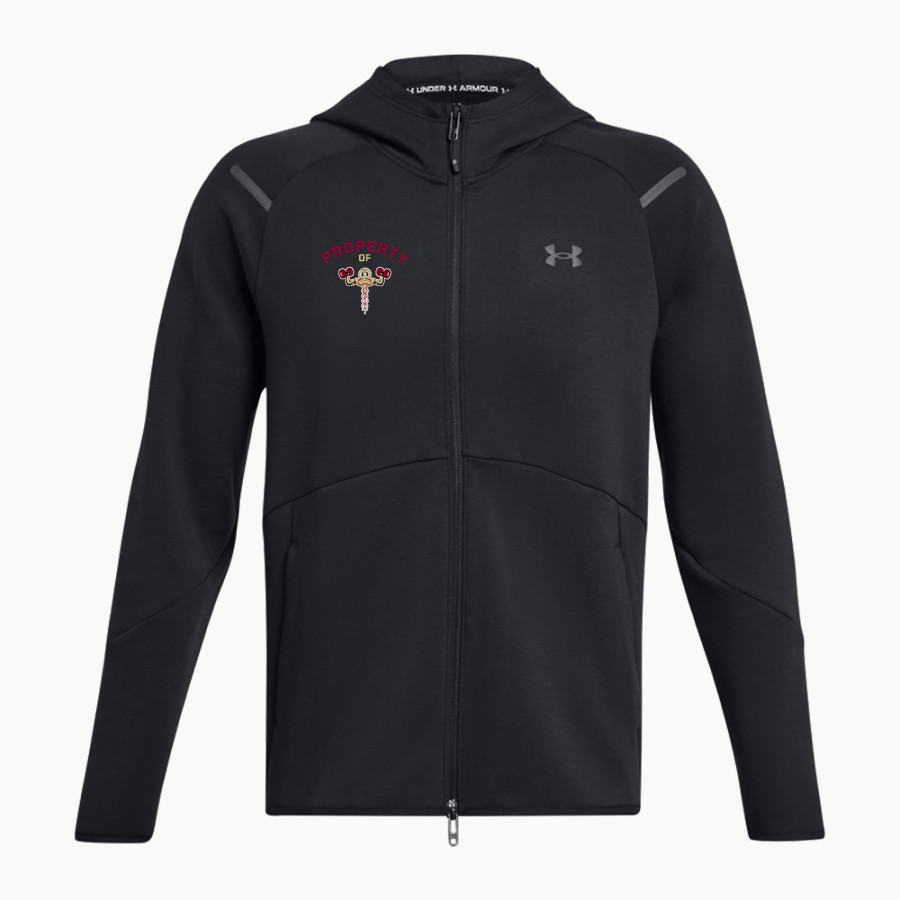 S.S. Training Academy Online Apparel Store <span class="pdp-name-mascot">Sport Science Training Academy</span> UA Men's Unstoppable Full-Zip Fleece Hoodie