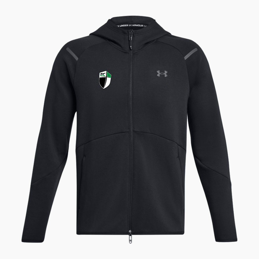 EMMANUEL CHRISTIAN SCHOOL WARRIORS <span class="pdp-name-mascot">EMMANUEL WARRIORS</span> UA Men's Unstoppable Full-Zip Fleece Hoodie