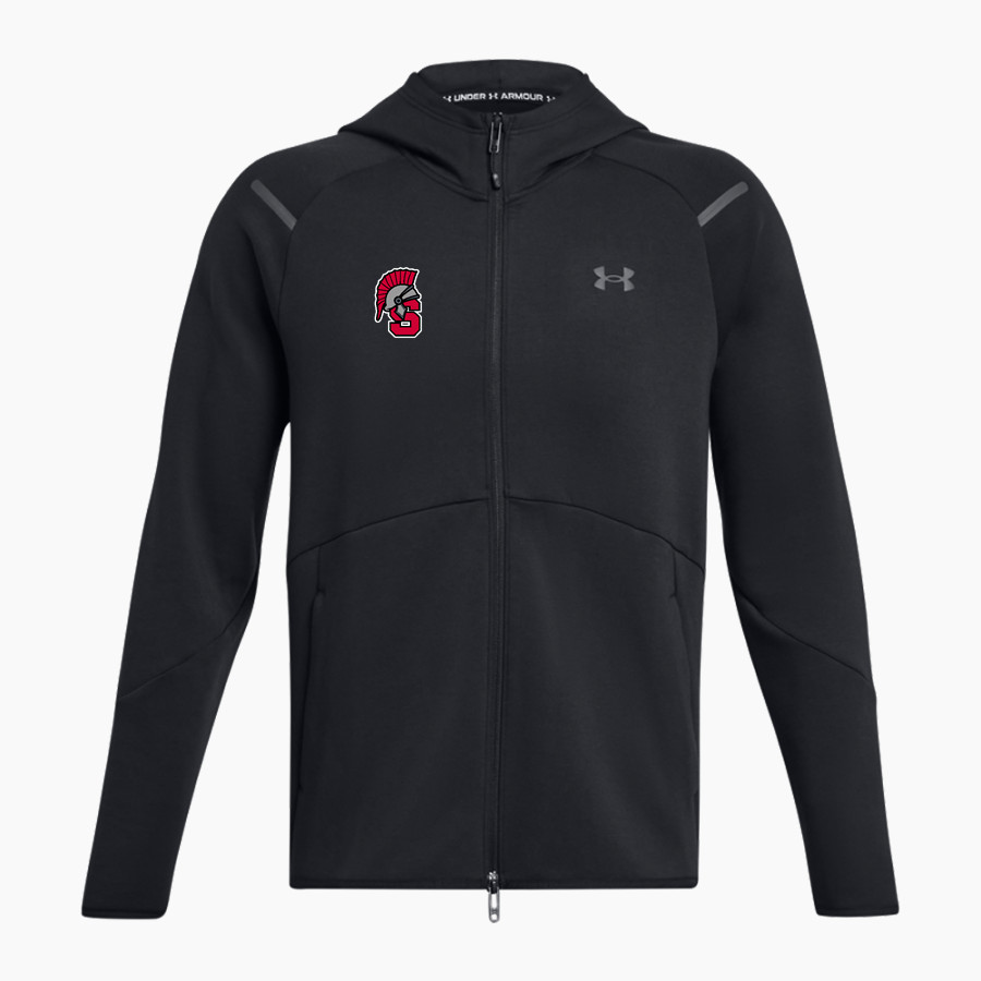 SPRINGFIELD SPARTANS The Online Store UA Men's Unstoppable Full-Zip Fleece Hoodie
