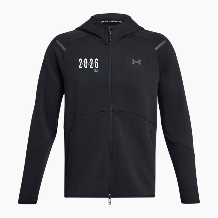 HONDO HIGH SCHOOL OWLS <span class="pdp-name-mascot">HONDO OWLS</span> UA Men's Unstoppable Full-Zip Fleece Hoodie