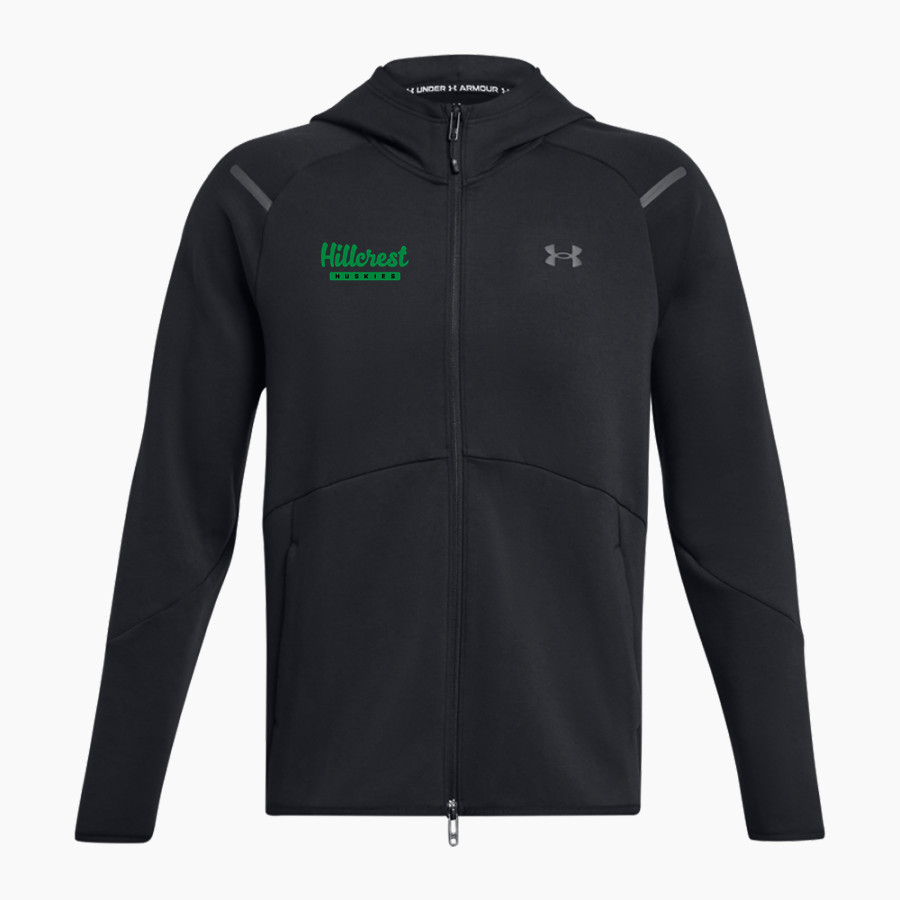 HILLCREST HIGH SCHOOL HUSKIES <span class="pdp-name-mascot">HILLCREST HUSKIES</span> UA Men's Unstoppable Full-Zip Fleece Hoodie