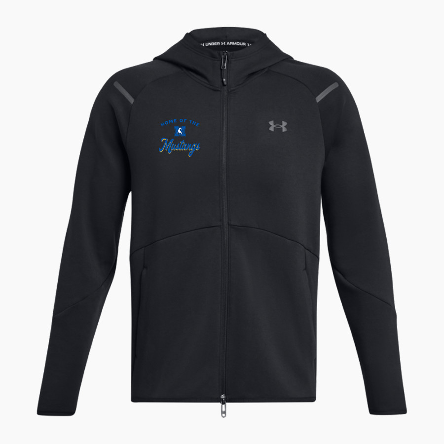 Mothers Of Mount Markham Students Mustangs UA Men's Unstoppable Full-Zip Fleece Hoodie