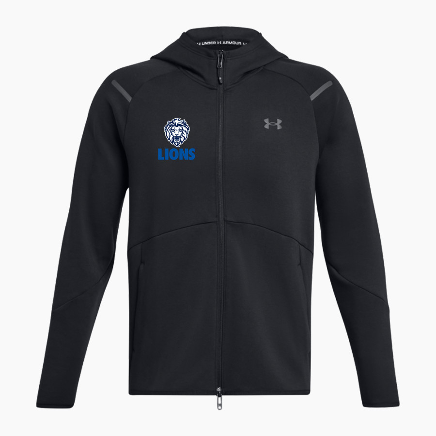 LUSTRE CHRISTIAN HIGH SCHOOL LIONS <span class="pdp-name-mascot">LUSTRE CHRISTIAN LIONS</span> UA Men's Unstoppable Full-Zip Fleece Hoodie