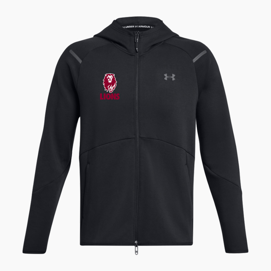 MORAVIAN ACADEMY LIONS <span class="pdp-name-mascot">MORAVIAN ACADEMY LIONS</span> UA Men's Unstoppable Full-Zip Fleece Hoodie