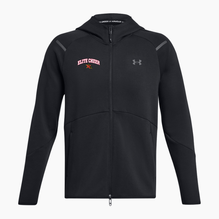 Elite Cheer Online Store <span class="pdp-name-mascot">Elite Cheer</span> UA Men's Unstoppable Full-Zip Fleece Hoodie