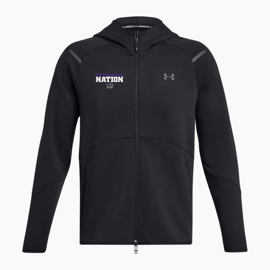 Baldwin High School Fighting Highlanders <span class="pdp-name-mascot">Baldwin Fighting Highlanders</span> UA Men's Unstoppable Full-Zip Fleece Hoodie
