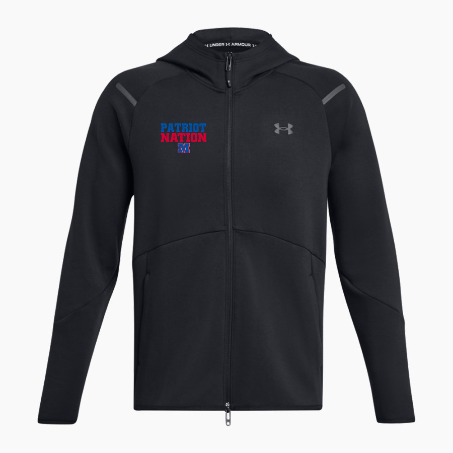 Peter Muhlenberg Patriots UA Men's Unstoppable Full-Zip Fleece Hoodie