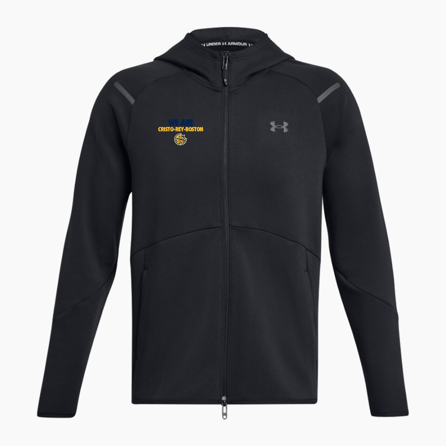 CRISTO-REY-BOSTON HIGH SCHOOL Knights <span class="pdp-name-mascot">CRISTO - REY-BOSTON PANTHERS</span> UA Men's Unstoppable Full-Zip Fleece Hoodie