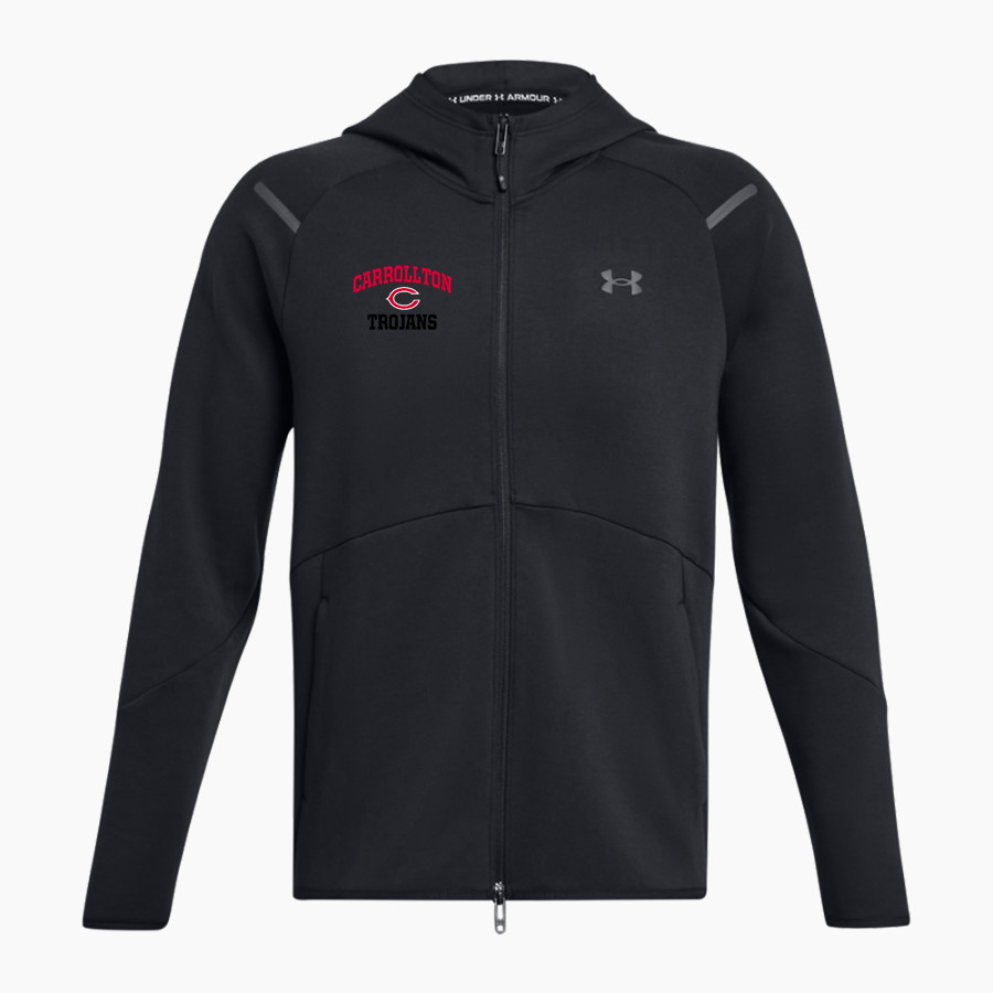 CARROLLTON HIGH SCHOOL TROJANS <span class="pdp-name-mascot">CARROLLTON TROJANS</span> UA Men's Unstoppable Full-Zip Fleece Hoodie