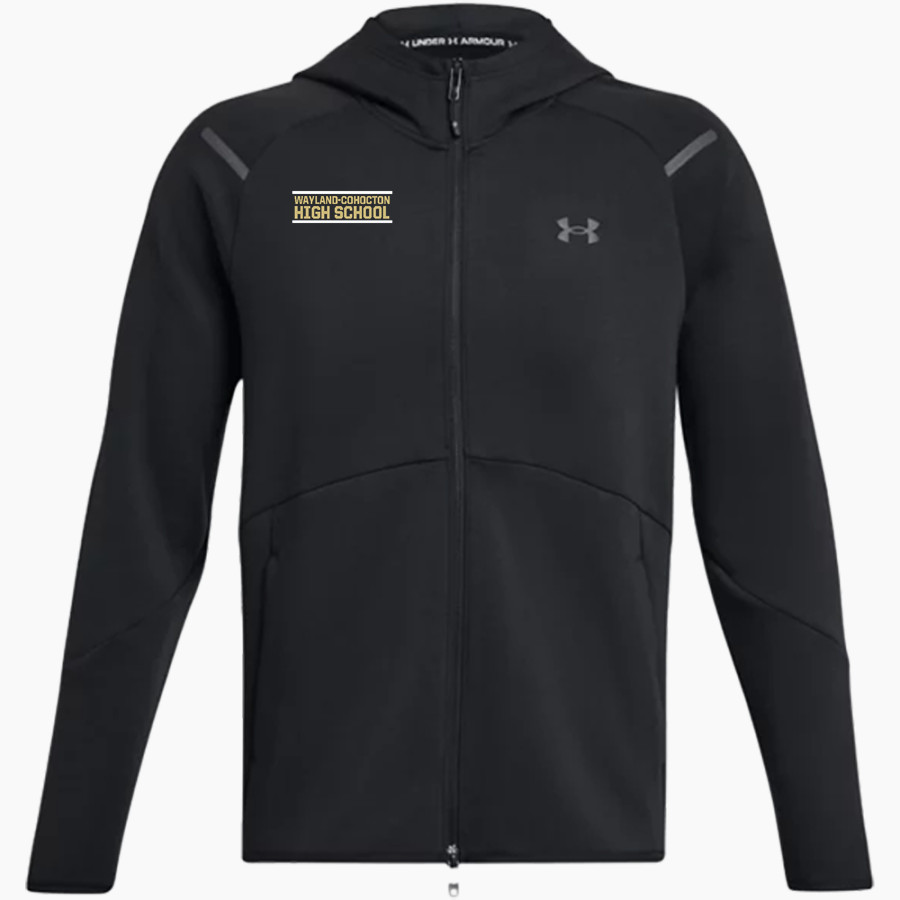 Wayland-Cohocton Eagles UA Men's Unstoppable Full-Zip Fleece Hoodie