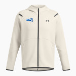 CCSU Blue Devils UA Men's Unstoppable Full-Zip Fleece Hoodie Front Thumbnail