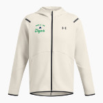 Chesapeake College Skipjacks UA Men's Unstoppable Full-Zip Fleece Hoodie Front Thumbnail
