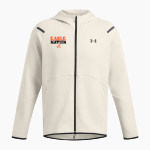 EDDYVILLE HIGH SCHOOL EAGLES <span class="pdp-name-mascot">EDDYVILLE EAGLES</span> UA Men's Unstoppable Full-Zip Fleece Hoodie Front Thumbnail