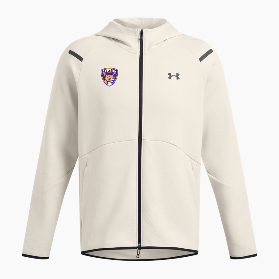 AFFTON HIGH SCHOOL Cougars Online Store UA Men's Unstoppable Full-Zip Fleece Hoodie