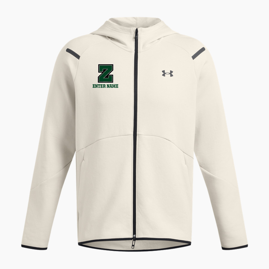 Zionsville Eagles <span class="pdp-name-mascot">Zionsville Eagles</span> UA Men's Unstoppable Full-Zip Fleece Hoodie