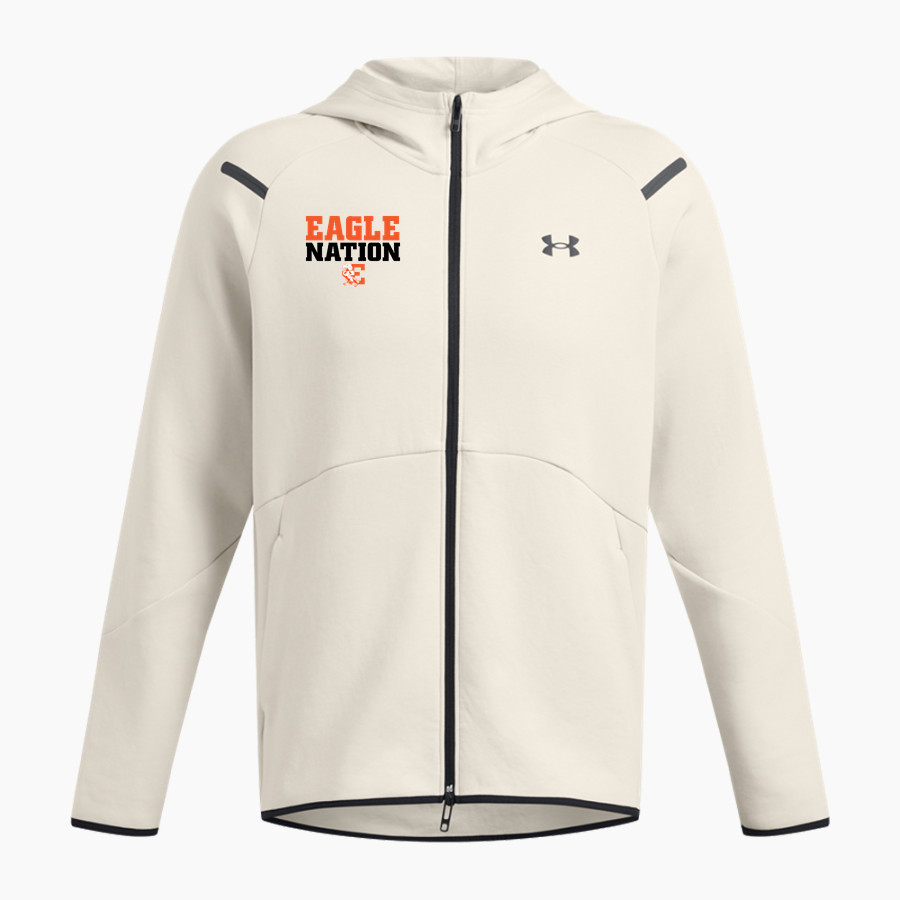 EDDYVILLE HIGH SCHOOL EAGLES <span class="pdp-name-mascot">EDDYVILLE EAGLES</span> UA Men's Unstoppable Full-Zip Fleece Hoodie