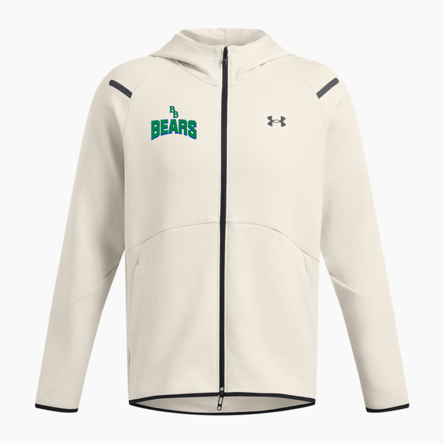 The Blake School BEARS ONLINE STORE UA Men's Unstoppable Full-Zip Fleece Hoodie