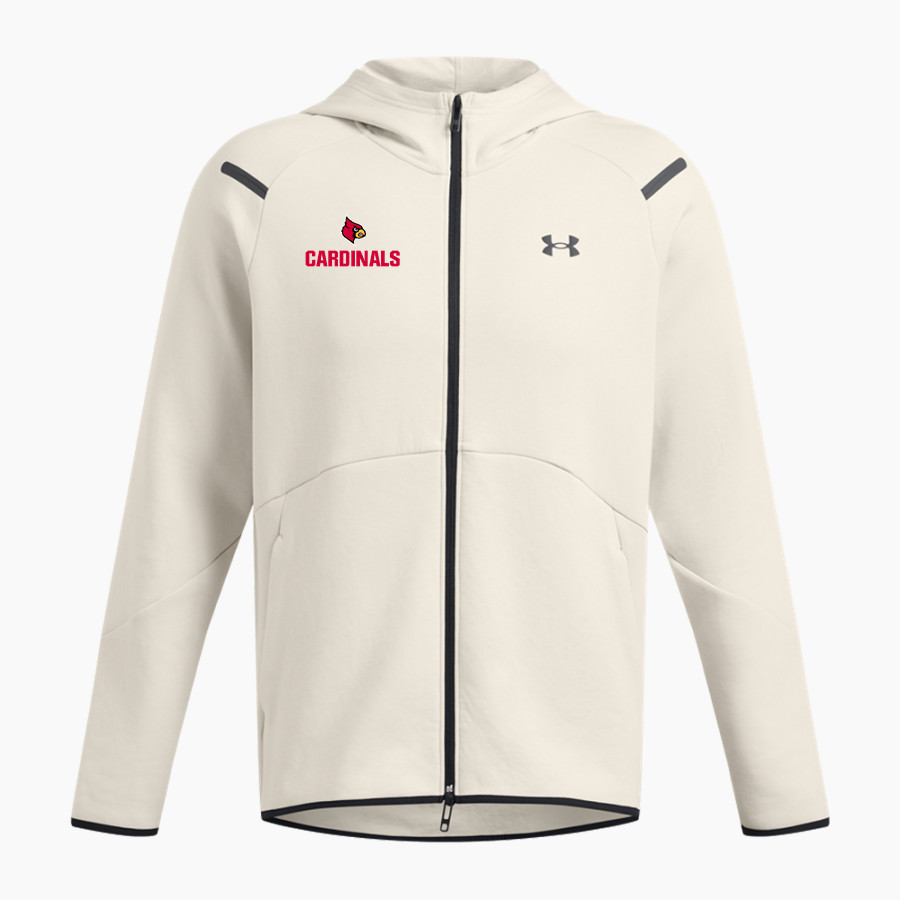 MAYFIELD HIGH SCHOOL CARDINALS UA Men's Unstoppable Full-Zip Fleece Hoodie