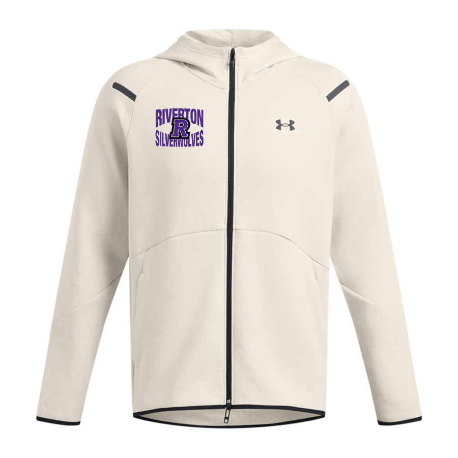 RIVERTON HIGH SCHOOL SILVERWOLVES <span class="pdp-name-mascot">RIVERTON SILVERWOLVES</span> UA Men's Unstoppable Full-Zip Fleece Hoodie