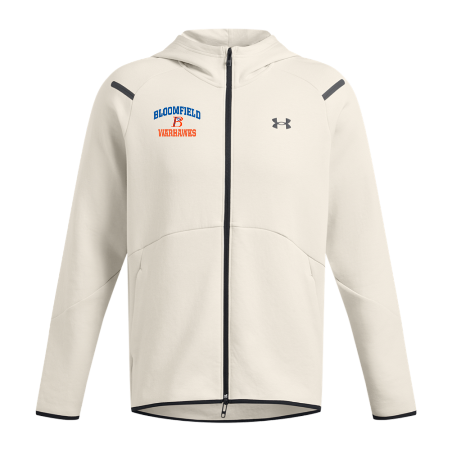 Bloomfield Warhawks <span class="pdp-name-mascot">Bloomfield Warhawks</span> UA Men's Unstoppable Full-Zip Fleece Hoodie