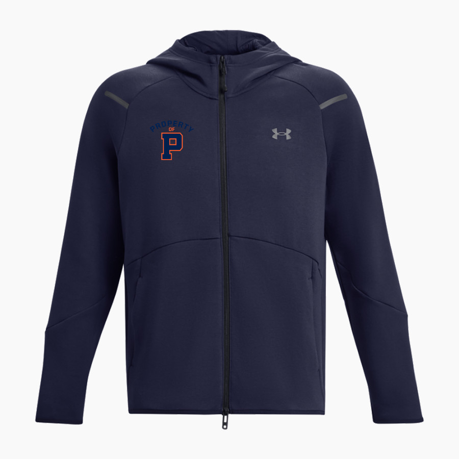 Potsdam Youth Football Association <span class="pdp-name-mascot">Potsdam Youth Football Association Sandstoners</span> UA Men's Unstoppable Full-Zip Fleece Hoodie